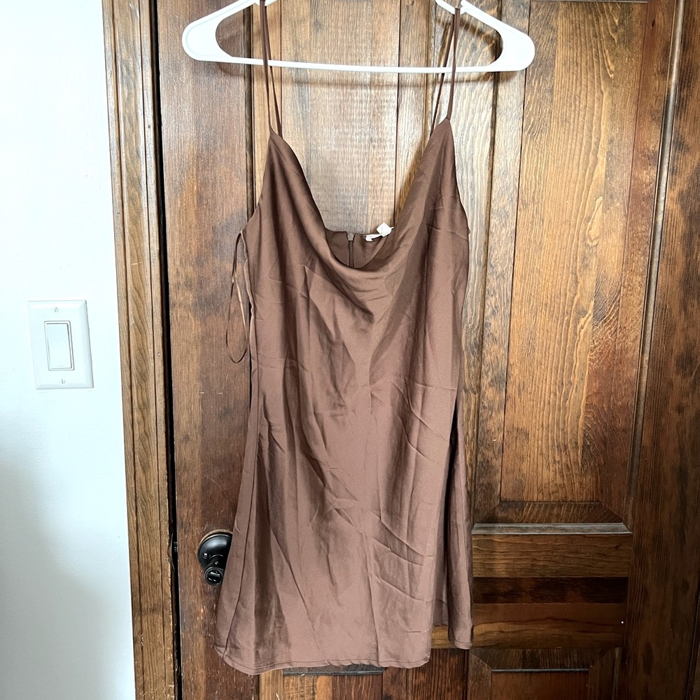 COPY - LA hearts silk dress